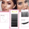 Ellipse Flat Eyelash Extensions 0.20 Thickness C Curl Mix Tray