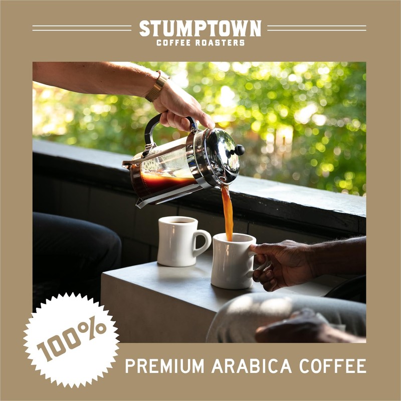 Stumptown Coffee Roasters, Dark Roast Organic Whole Bean Coffee, 100%