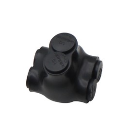 MAKERELE 1-Pack Insulated Multi-Tap Connectors, 1/0-14AWG Wide Polaris connectors 1 Port Insulated Wire Connectors with Oxide Inhibitor, Perfect for Challenging Electrical Splicing Tasks