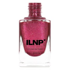 ILNP Velvet Rope - Dark Magenta Holographic Metallic Nail Polish