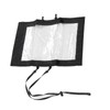 Transparent Hiking Map Pouch with 2 Additional Straps Waterproof TPU