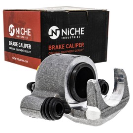 NICHE Rear Brake Rotor Caliper Pad Kit for Polaris Ranger 700 EV Crew 500 RZR 4 800 1911373 1911374 5248250 1910802