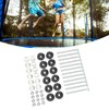 Galvanized Steel Trampoline Screws Set of Long Trampoline Bolts and