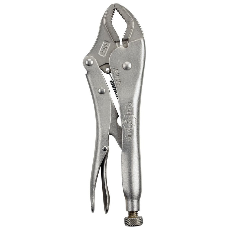 IRWIN Pliers, Curved Jaw, Locking, 10-Inch (4935576)