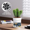 Sdstone Fireresistant Waterproof Flower Pot Diversion Safe with Fireproof Money