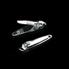 Zittop 2pcs Finger Toe Nail Art Side Slant Edge Clipper