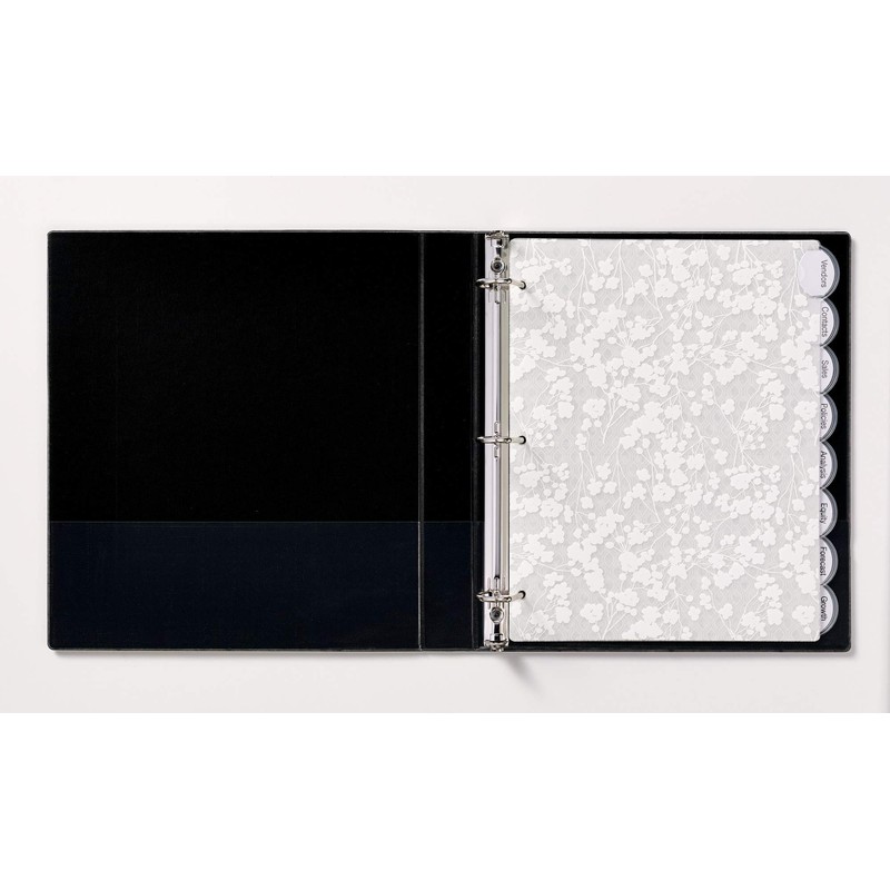 Avery Insertable Style Edge Plastic Dividers for 3 Ring Binders,