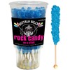 Buffalo Bills Raspberry (Dark Blue) Rock Candy On A Stick