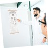 FELTECHELECTR Visual Eye Testing Chart for Eye Exam Chart with