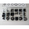 Unbranded 225 PC Universal Quality Rubber O-Ring Assortment with Case