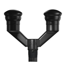 PlayMakar ShocDuo Dual Head Absorption & Reverberation Massage Head for MVP+ Massage Gun