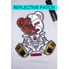 SCREENSHOT-S1156 Mens Hip-Hop Premium Fashion Tee - Cyborg Cartoon Teddy