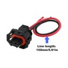 VGOL 2pcs Coolant Temperature Sensor Plug Harness 1338370 Compatible with