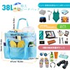 [ZUXNZUX] Beach Bag, Pool Bag, Lightweight, 38L Capacity, Waterproof, Foldable,
