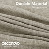 Deconovo - Waterproof Linen Effect Decorative Patio Tablecloth 137 x