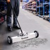 Toolwiz Magnetic Pick Up Sweeper with Wheels 24-inch Large Magnet