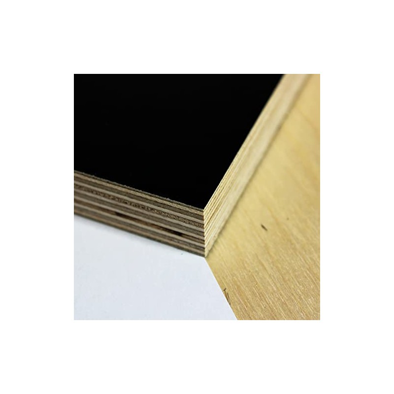 3/4" / 18mm Black Phenolic Baltic Birch Plywood (12" x