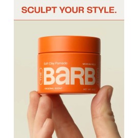 Barb - Pomada De Arcilla Suave Para Mujeres Y Hombres, Agarr