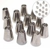 Nifty Nozzles Mini Russian 13 pc Piping Tip Set, Sugar