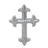 ROCKAPATCH Christian Cross Embroidered Iron On Patch Easter Emblem