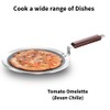 HAWKINS 26 cm Paratha Tava, Triply Stainless Steel Shielded Nonstick