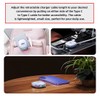 chenyang USB C Retractable Charging Cable, 4 Fixed Lengths USB