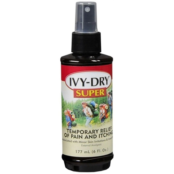 Ivy Dry Quickly Relieves Itching Spray 6 oz (Pack of 2)