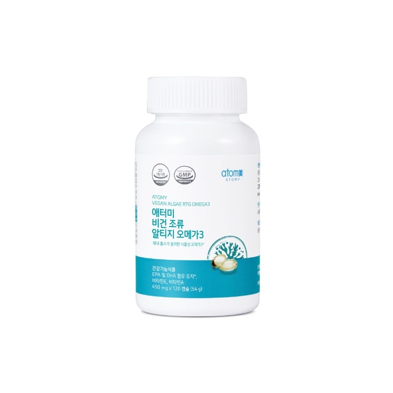 Atomy [Atomy] Vegan Algae Altige Omega 3 (120 capsules, 2