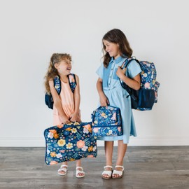 Wildkin 16-Inch Kids Backpack for Boys & Girls, Perfect for Elementary School Backpack, Features Padded Back & Adjustable Strap, Ultimate Backpack for School & Travel (Wildflower Bloom)