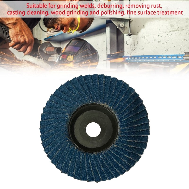 WMLBK Premium Aluminum Louver Disc-Flap Sanding Disc Grinding Wheel -3Inch