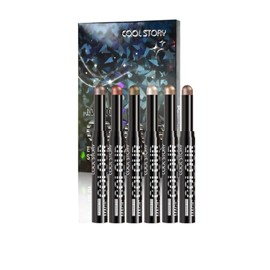 6 Farben Body Glitter Holografischer Glitter Körper Schimmernder, Kosmetischer Glitzer für Gesicht, Körper und Haare, Highlighter Make up Puder, Festival und Party Beauty Make-up-B