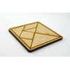 24pzs Material Didáctico Tangram 20cm Madera De Mdf Art3939