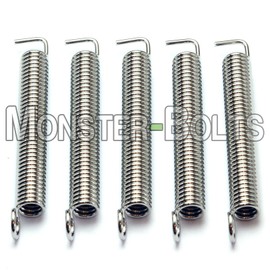 MonsterBolts - Premium Electric Guitar Tremolo Springs - Fits most floating tremolo systems, 5 Pack