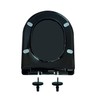 WinZo PP080B-A U Shape Toilet Seat Soft Closing Quick Release