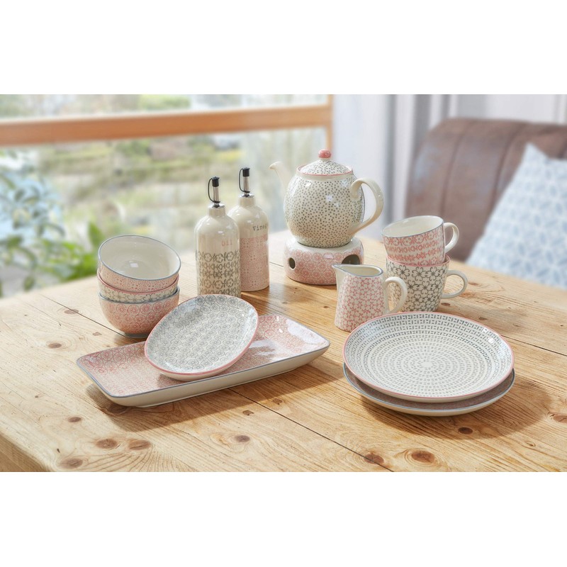 Bloomingville Essig-Öl-Flaschen Cecile Retro Essig und Öl Flaschen Set Ø
