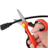 Jzhen Pack of 2 Cable Cutters Electrician Scissors Multifunctional Professional