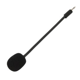 Gaming Boom Microphone Replacement for 100, Noise Reduction, Plug and Play, with Detachable Design, Sound Channel: 2 Pin, Mono