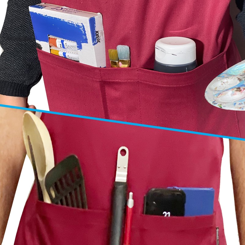 LEFUNDA® 3-in-1 Kitchen Set with Cooking Apron, Oven Mitts, Pot