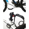 Bicycle Lock, Wire Lock, Key Lock, Dial Lock, Bracket Included,