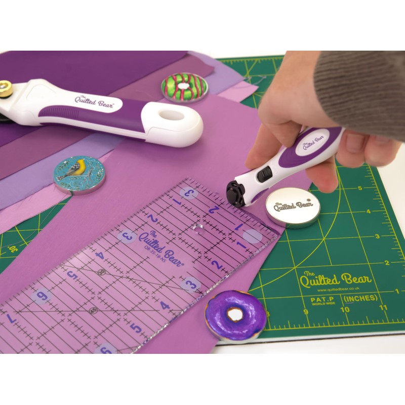 The Quilted Bear Rotary Blades 18mm - Precise Cutting &