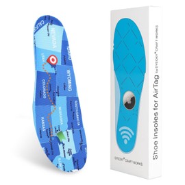 Insole for Airtag, Shoe Inserts for Kids and Old People, Holder Case for Airtag to Track Your Steps and Shoes