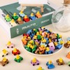 Pack of 100 Ducks in the Car, 10 Colours, Mini