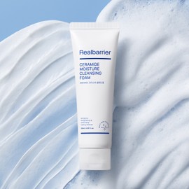 Real Barrier Ceramide Moisture Cleansing Foam 120ml, 1 piece / 리얼베리어 세라마이드 모이스처 클렌징 폼 120ml, 1개