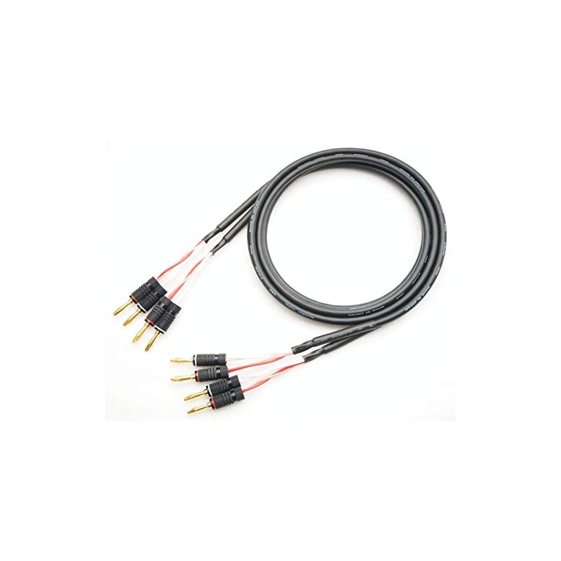 Canare 4S6 Speaker Cable with Banana Plug Set of 2