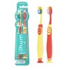 Colgate hum Kids Smart Manual Replacement Toothbrush Pack, Yellow &