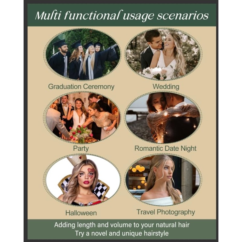 Ugeat 20 Inch Micro Loop Hair Extensions for Daily Micro