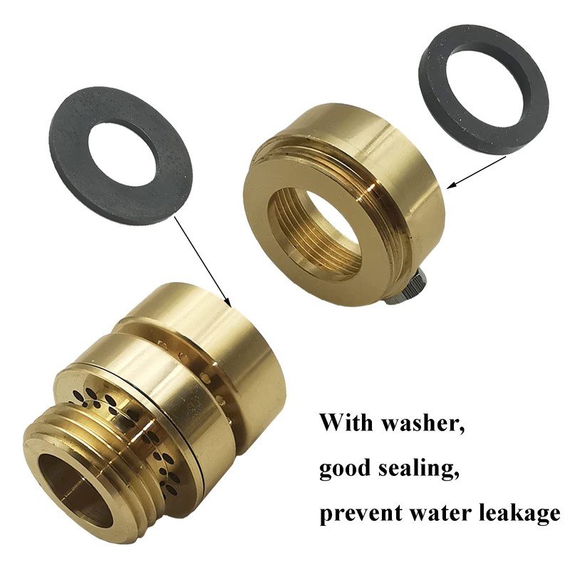 PK1380 59BFP Fine Thread Self-Draining Vacuum Breaker Replacement, Brass