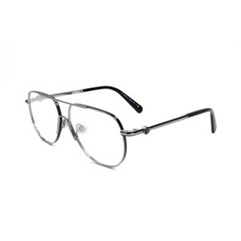 Moncler ML5202 014 SHINY LIGHT RUTHENIUM 56/13/145 MAN Eyewear Frame
