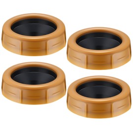Marsui 4 Pack Toilet Wax Ring Thick Toilet Bowl Wax Ring Gasket for Toilet Bowl Toilet Wax Ring Seal for 3-inch/4-inch Waste Line-Gas, Odor and Watertight Seal (Extra Thick)