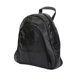 Lorenz Genuine Leather Backpack / Rucksack - 1948, 30cm x 28cm,Black
